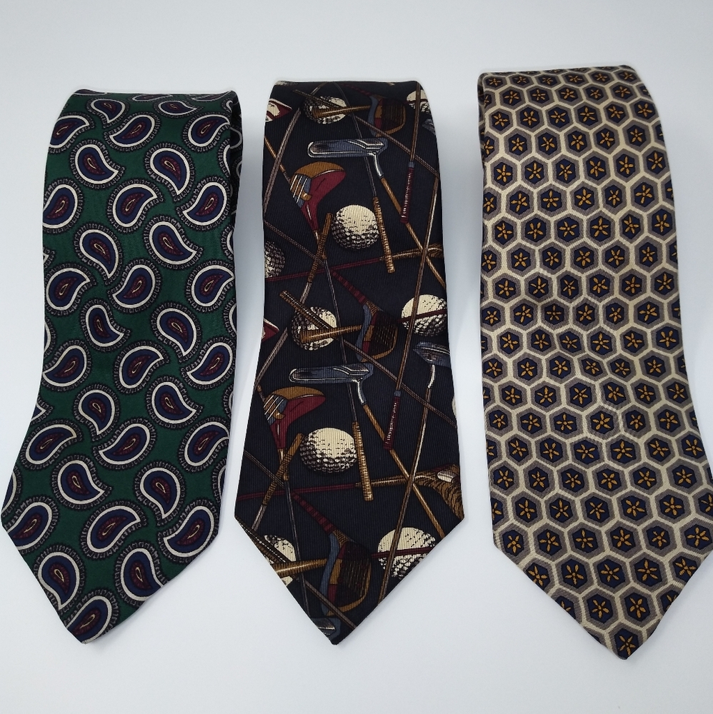 Robert Talbott Silk Ties (3) Bundle - image 1